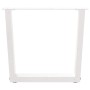 Patas para mesa de comedor forma V 2 uds blanco 60x(42-43,3) cm by , Table legs - Ref: Foro24-4012633, Price: 67,53 €, Discou...