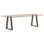 Patas para mesa de comedor en forma de V 2 uds acero natural von , Tischbeine - Ref: Foro24-4012563, Preis: 90,22 €, Rabatt: %