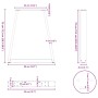 Patas para mesa de comedor en forma de V 2 uds acero natural von , Tischbeine - Ref: Foro24-4012563, Preis: 90,22 €, Rabatt: %