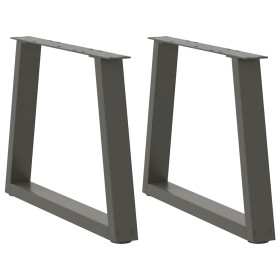 Patas para mesa de comedor en forma de V 2 uds antracita acero von , Tischbeine - Ref: Foro24-4012554, Preis: 70,40 €, Rabatt: %