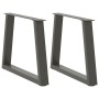 Patas para mesa de comedor en forma de V 2 uds antracita acero von , Tischbeine - Ref: Foro24-4012554, Preis: 67,61 €, Rabatt: %