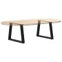 Patas para mesa de comedor forma V 2 uds negro 70x(42-43,3) cm by , Table legs - Ref: Foro24-4012556, Price: 58,81 €, Discoun...
