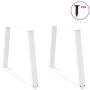 Patas para mesa de comedor en forma de V 2 uds acero blanco von , Tischbeine - Ref: Foro24-4012577, Preis: 111,40 €, Rabatt: %