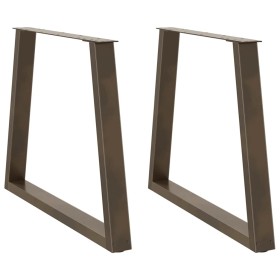 Patas para mesa de comedor en forma de V 2 uds acero natural von , Tischbeine - Ref: Foro24-4012575, Preis: 100,90 €, Rabatt: %