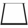 Patas para mesa de comedor forma V 2 uds negro 70x(72-73,3) cm by , Table legs - Ref: Foro24-4012568, Price: 82,29 €, Discoun...
