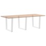 Patas para mesa de comedor en forma de V 3 uds acero blanco by , Table legs - Ref: Foro24-4012665, Price: 136,09 €, Discount: %