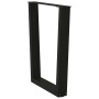 Patas para mesa de comedor forma V 2 uds negro 70x(72-73,3) cm de , Patas para mesas - Ref: Foro24-4012644, Precio: 79,10 €, ...