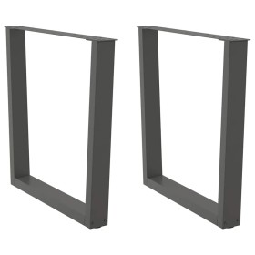 Patas para mesa de comedor en forma de V 2 uds antracita acero von , Tischbeine - Ref: Foro24-4012650, Preis: 87,92 €, Rabatt: %