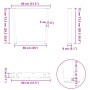Patas para mesa de comedor en forma de V 2 uds antracita acero von , Tischbeine - Ref: Foro24-4012650, Preis: 87,92 €, Rabatt: %