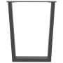 Patas para mesa de comedor en forma de V 2 uds antracita acero by , Table legs - Ref: Foro24-4012646, Price: 84,55 €, Discoun...