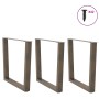 Patas para mesa de comedor en forma de V 3 uds acero natural von , Tischbeine - Ref: Foro24-4012667, Preis: 141,76 €, Rabatt: %