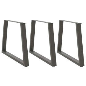 Patas para mesa comedor forma V 3uds antracita 90x(72-73,3) cm von , Tischbeine - Ref: Foro24-4012594, Preis: 157,61 €, Rabat...