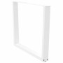 Patas mesa comedor forma V 3uds acero blanco 100x(72-73,3)cm by , Table legs - Ref: Foro24-4012673, Price: 163,08 €, Discount: %
