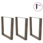 Patas para mesa de comedor en forma de V 3 uds acero natural von , Tischbeine - Ref: Foro24-4012671, Preis: 151,06 €, Rabatt: %