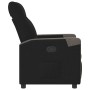 Sillón reclinable de tela negro by , Armchairs - Ref: Foro24-4104841, Price: 188,54 €, Discount: %