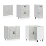 Mueble cocina Kalmar gris hormigón 11 pzas madera contrachapada de , Armarios de cocina - Ref: Foro24-3314885, Precio: 674,09...