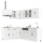 Mueble cocina Lucca blanco brillo 11 pzas madera contrachapada von , Küchenschränke - Ref: Foro24-3314893, Preis: 807,84 €, R...