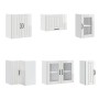 Mueble cocina Lucca blanco brillo 11 pzas madera contrachapada von , Küchenschränke - Ref: Foro24-3314893, Preis: 807,84 €, R...