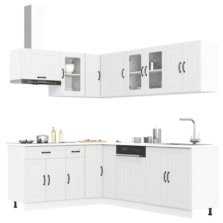 Mueble de cocina Lucca blanco 11 piezas madera contrachapada von , Küchenschränke - Ref: Foro24-3314891, Preis: 731,61 €, Rab...