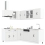 Mueble de cocina Lucca blanco 11 piezas madera contrachapada von , Küchenschränke - Ref: Foro24-3314891, Preis: 731,61 €, Rab...