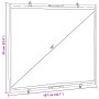 Pantalla de proyección colgante de pared 50 pulgadas 4:3 von , Projektionsflächen - Ref: Foro24-4101021, Preis: 22,28 €, Raba...