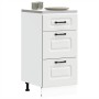 Mueble bajo de cocina Kalmar madera de ingeniería blanca von , Küchenschränke - Ref: Foro24-854240, Preis: 102,12 €, Rabatt: %