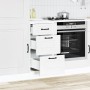 Mueble bajo de cocina Kalmar madera de ingeniería blanca von , Küchenschränke - Ref: Foro24-854240, Preis: 102,12 €, Rabatt: %
