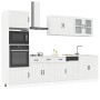 Mueble cocina Kalmar blanco de alto brillo 7 pzas von , Küchenschränke - Ref: Foro24-3314743, Preis: 708,35 €, Rabatt: %