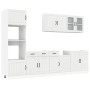 Mueble cocina Kalmar blanco de alto brillo 7 pzas von , Küchenschränke - Ref: Foro24-3314743, Preis: 708,35 €, Rabatt: %