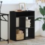 Estantería madera ingeniería negra 66x31x80 cm by , Bookcases and shelves - Ref: Foro24-860293, Price: 60,85 €, Discount: %