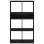Estantería madera ingeniería negra 66x31x112 cm by , Bookcases and shelves - Ref: Foro24-860302, Price: 77,69 €, Discount: %