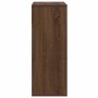 Estantería madera de ingeniería color marrón roble 66x31x80 cm de , Librerías y estanterías - Ref: Foro24-860298, Precio: 65,...
