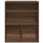 Estantería madera ingeniería roble marrón 60x30x71,5 cm by , Bookcases and shelves - Ref: Foro24-860316, Price: 56,41 €, Disc...