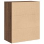 Estantería madera ingeniería roble marrón 60x30x71,5 cm by , Bookcases and shelves - Ref: Foro24-860316, Price: 56,41 €, Disc...