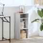 Estantería madera de ingeniería color gris sonoma 34x31x80 cm by , Bookcases and shelves - Ref: Foro24-860279, Price: 42,37 €...