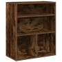 Estantería madera ingeniería color roble ahumado 60x30x71,5 cm by , Bookcases and shelves - Ref: Foro24-860314, Price: 55,10 ...