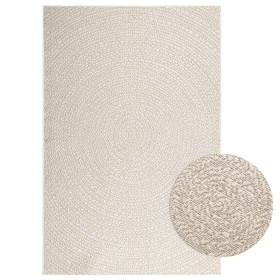 Alfombra ZIZUR apariencia yute interior exterior crema von , Teppiche - Ref: Foro24-4010378, Preis: 86,49 €, Rabatt: %