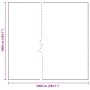 Lona transparente con ojales polietileno 10x10 m von , Wasserdichte Planen - Ref: Foro24-4018580, Preis: 134,69 €, Rabatt: %