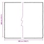 Lona transparente con ojales polietileno 4x5 m von , Wasserdichte Planen - Ref: Foro24-4018563, Preis: 39,10 €, Rabatt: %