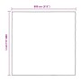 Lona transparente con ojales polietileno 8x8 m de , Lonas impermeables - Ref: Foro24-4018577, Precio: 95,57 €, Descuento: %