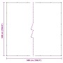 Lona transparente con ojales PVC 5x5 m by , Waterproof tarpaulins - Ref: Foro24-4018612, Price: 133,77 €, Discount: %