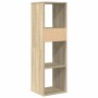 Estantería madera de ingeniería color roble sonoma 34x31x112 cm von , Bücherregale und Regale - Ref: Foro24-860285, Preis: 57...