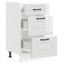 Mueble bajo cocina Kalmar madera ingeniería blanca alto brillo von , Küchenschränke - Ref: Foro24-854242, Preis: 110,26 €, Ra...