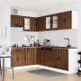 Mueble cocina Lucca roble marrón 11 pzas madera contrachapada von , Küchenschränke - Ref: Foro24-3314898, Preis: 698,29 €, Ra...