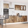 Mueble cocina Kalmar roble ahumado 7 pzas madera contrachapada von , Küchenschränke - Ref: Foro24-3314736, Preis: 620,62 €, R...