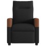 Sillón reclinable eléctrico de tela negro by , Armchairs - Ref: Foro24-3323992, Price: 230,35 €, Discount: %