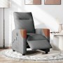 Sillón reclinable de masaje eléctrico tela gris oscuro by , Armchairs - Ref: Foro24-3323999, Price: 250,63 €, Discount: %