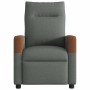 Sillón reclinable de masaje eléctrico tela gris oscuro by , Armchairs - Ref: Foro24-3323999, Price: 250,63 €, Discount: %