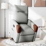 Sillón reclinable elevable de tela gris nube by , Armchairs - Ref: Foro24-3324005, Price: 254,54 €, Discount: %