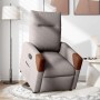 Sillón reclinable elevable tela gris taupe von , Sessel - Ref: Foro24-3324011, Preis: 285,51 €, Rabatt: %